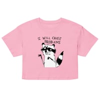 Image 7 of Women’s crop top CAUSE PROBLEMS