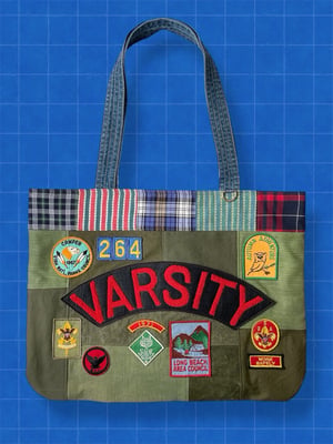 Image of VARSITY CAMP TOTE - RED