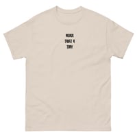 Image 2 of ‘Never Trust The Tories’ embroidered tee 