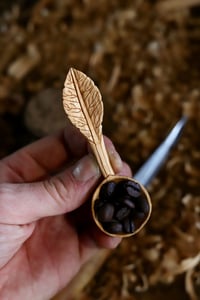 Image 4 of Cherry Leaf Coffee Scoop •