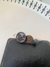 Image 2 of "Sea & Sky" Vintage Button Bracelet