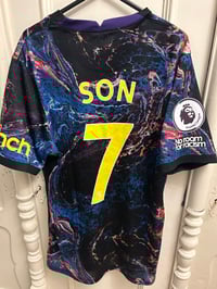 Image 8 of Tottenham Hotspur “SON 7” 2021/22 Away Shirt + patches (L)