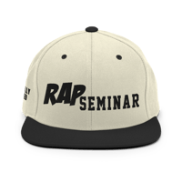 Image 1 of Classic Rap Seminar Snapback Hat #3
