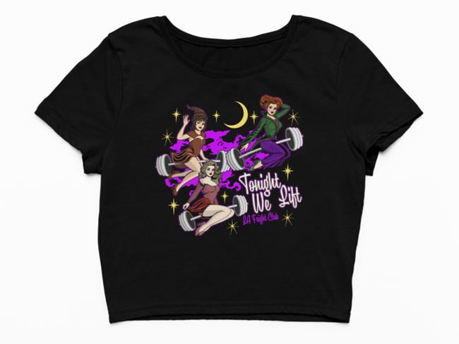 Tonight We Lift Crop Top (Pre Order) 