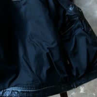 Image 4 of Vintage Crocker Leather Trucker Jacket