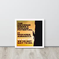 Image 1 of Audacity - Framed poster