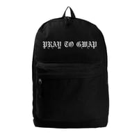 Pray To Gwap Blk Backpack
