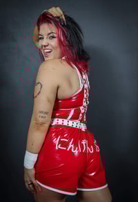 Image 1 of HUMAN WEAPON JAPANESE PVC SHORTS