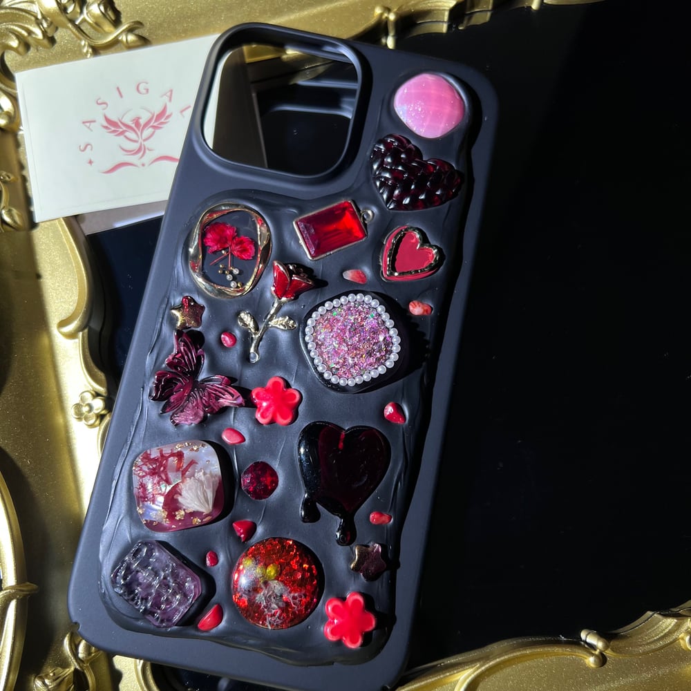 Image of Red Queen Mosaic Decoden Phone Case For All Brand 