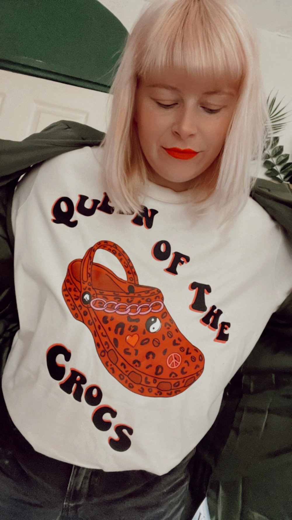 Image of Queen Of The Crocs Tee/jumper