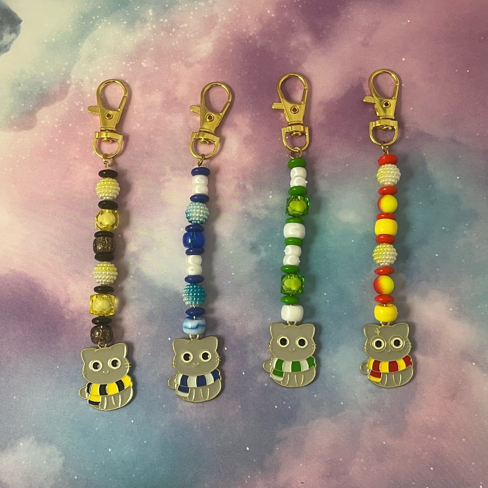 Image of HP House Kitty Cat Keychain