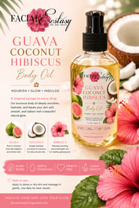 Guava Coconut Hibiscus Body Oil 8 oz