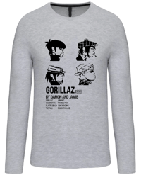 Image 6 of Camiseta M/L Gorillaz 