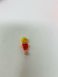 Image 3 of Polly Pocket vintage lot de 3 petites boites baguiers vides avec 1 personnage