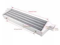 Image 5 of Turbo Intercooler 550x180x65mm 2.5'' inch Outlet / Inlet