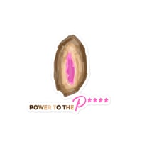 Image 2 of Power to the P**** Sticker