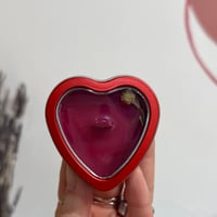 Image 4 of heart shaped tin candles