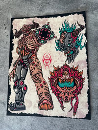 Image 2 of Doom prints set