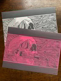 Image 1 of 'Life from Death' Blockprints