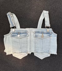 Image 3 of Denim Jean Top 