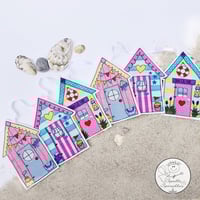 Image 1 of Beach Hut Bunting