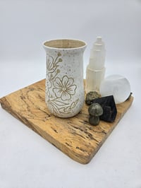 Image 2 of White Cosmos Vase Small 