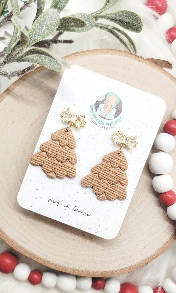 Image of Rattan Christmas Tree Dangles