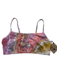 Image 5 of L (38) Bralette in Tropical Geode Ice Dye