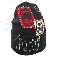Image 3 of “VAMP #2” Custom Punk Beanie