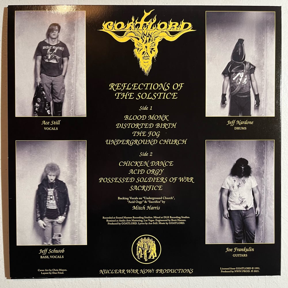 Goatlord - "Reflections of the Solstice" 12" vinyl LP