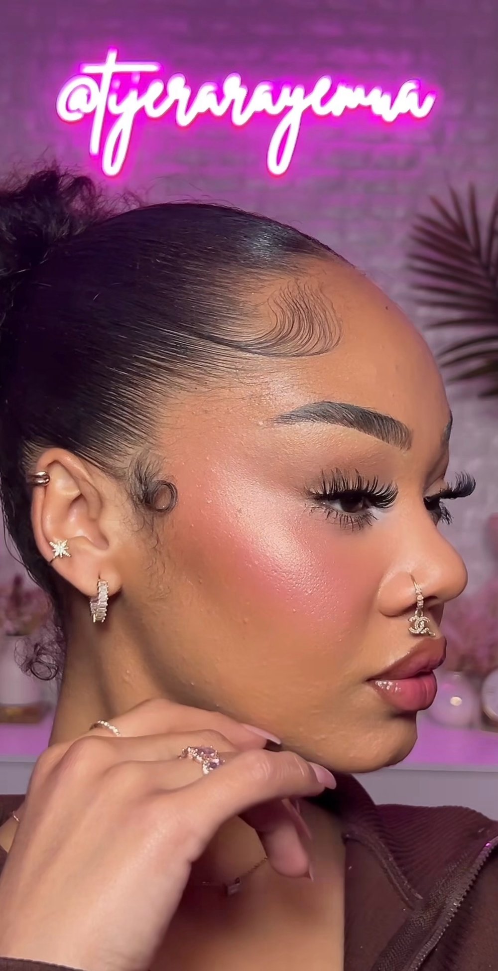 Image of Chanel Dangle Nose Ring