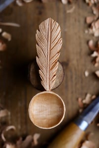 Image 1 of Feather~Coffee Scoop
