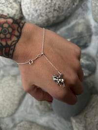 Image 1 of Adjustable Charm Bracelet