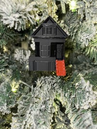 Image 1 of Black House Ornament 