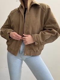 Image 1 of Corduroy brown jacket // L