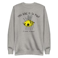 Image 6 of hike Unisex Premium Sweatshirt 