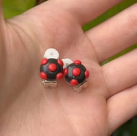 Image 1 of Akumatized Ladybug clip on earrings