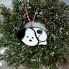 “Sleeping Snoopy Mini” Stained Glass Hanging 
