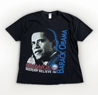 VTG Y2K Obama Presidential Campaign Tee Sz XL 