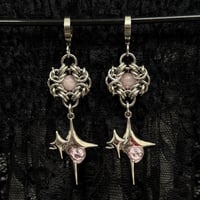 Image 1 of Rosy Star Earrings