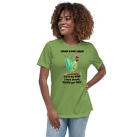 Image 6 of Women's Relaxed T-Shirt,  Chicken Pecked Shirt | Funny Chicken Humor Graphic Tee