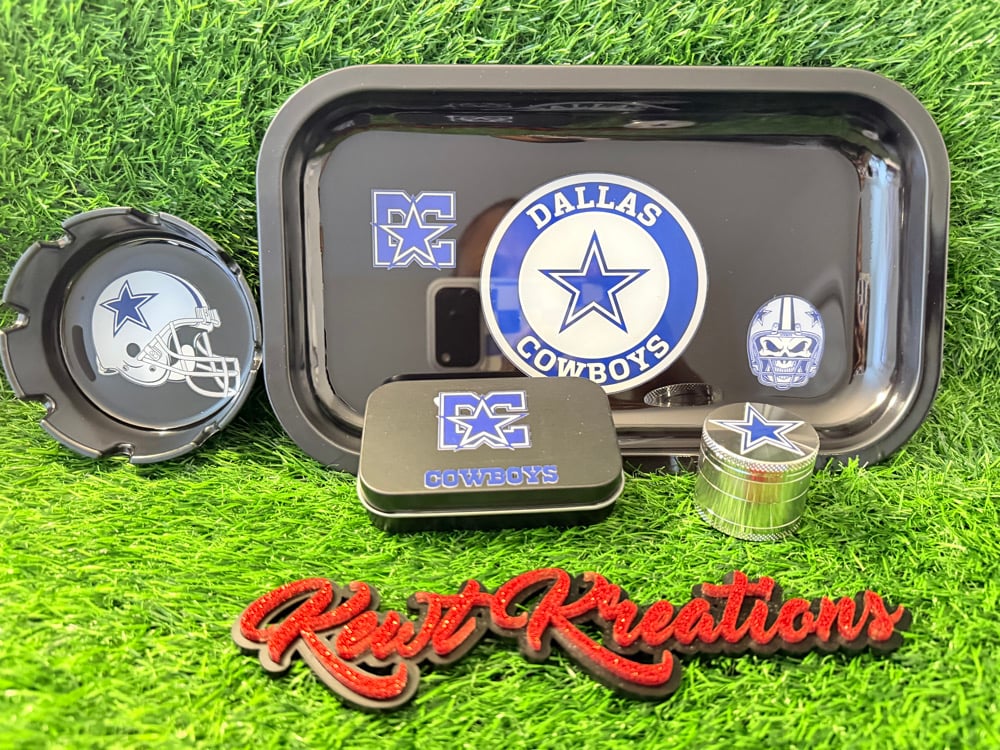 Image of Custom Rolling Tray Set
