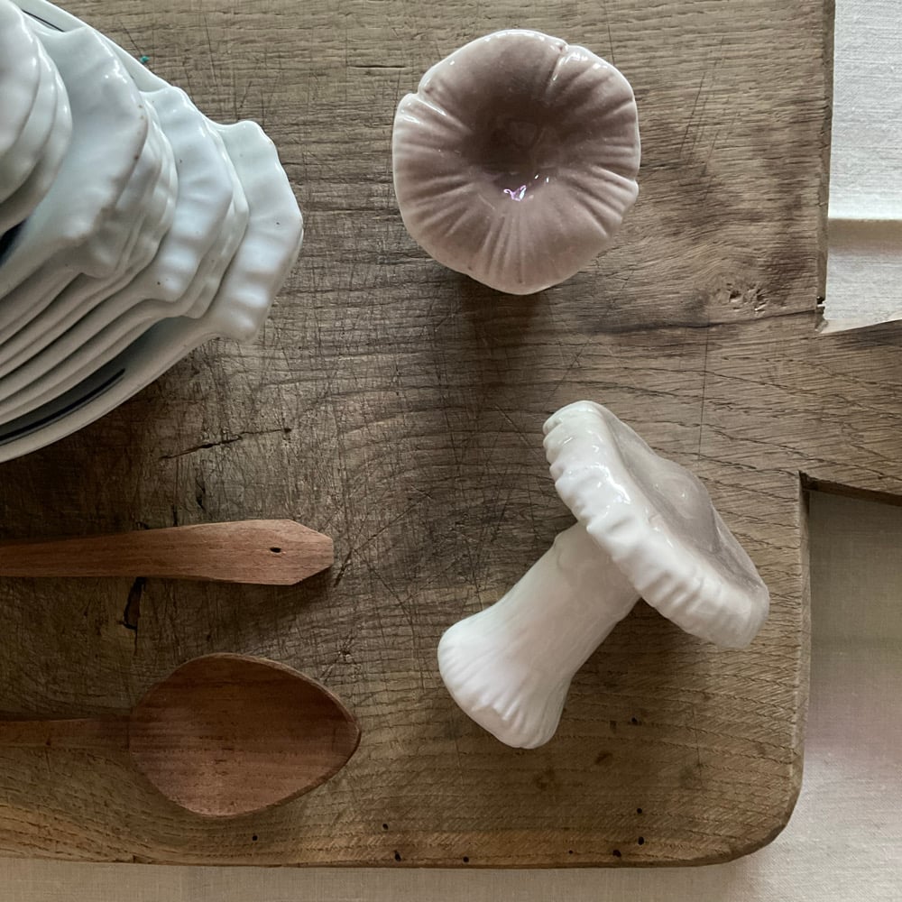 Image of Ceramic Mushrooms (pair)