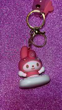 Image 2 of Sanrio pink key chains