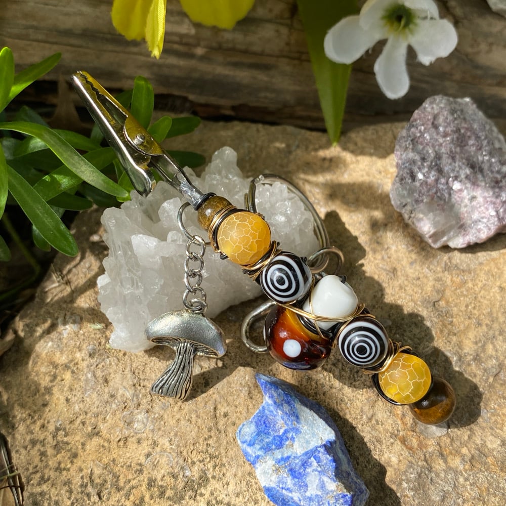 Image of daily dose mini clip keychain 