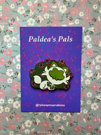 Image 1 of Grass Kitten Enamel Pin