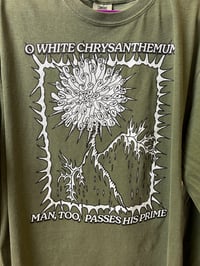 Image 2 of CHRYSANTHEMUM DEATH POEM LONG SLEEVE SHIRT