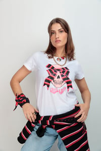 Image 2 of CAMISETA SKULL LAZO RAYAS