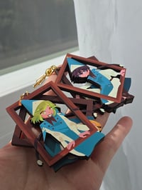 Image 2 of WHA Double-layered wooden charms