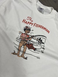 Image 2 of Vintage The Happy Fisherman Tee